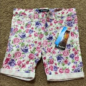 Floral Girls Shorts